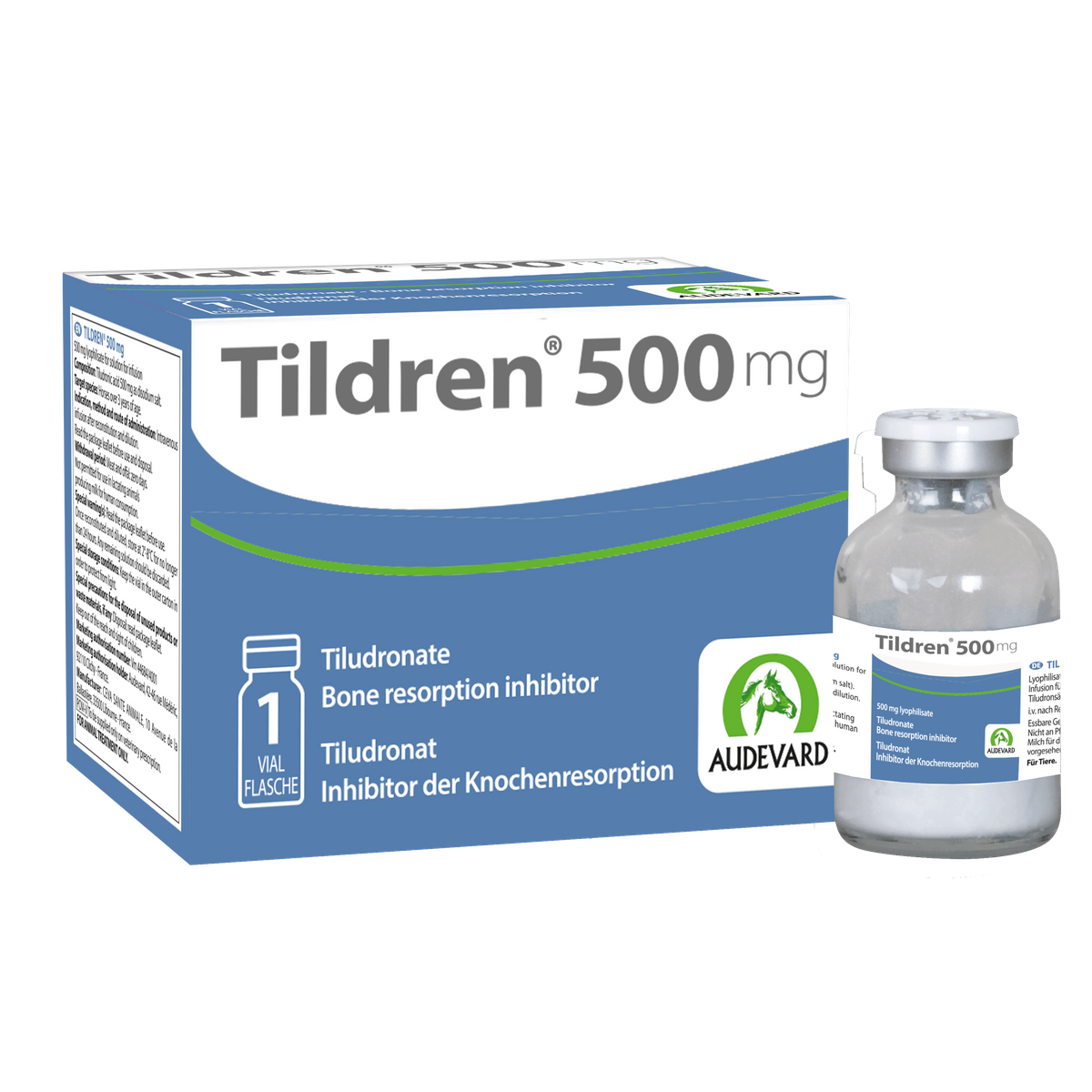 Tildren 500 mg lyophilisate for solution for infusion for horses