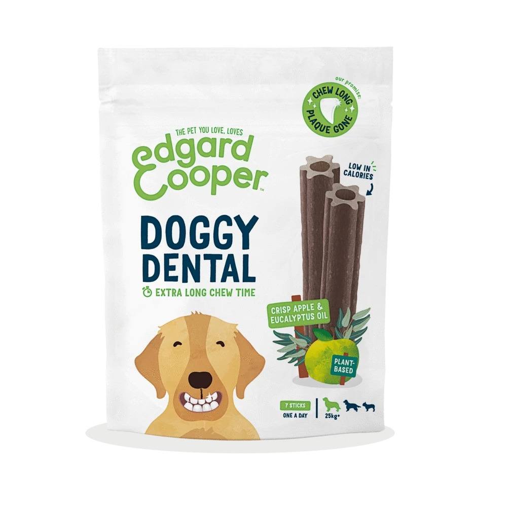 Edgard Cooper Doggy Dental Apple & Eucalyptus For Large Dogs