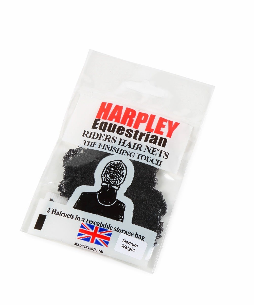 Shires Equestrian Competition Accessories | Shires Harpley Hair Nets Colour Black