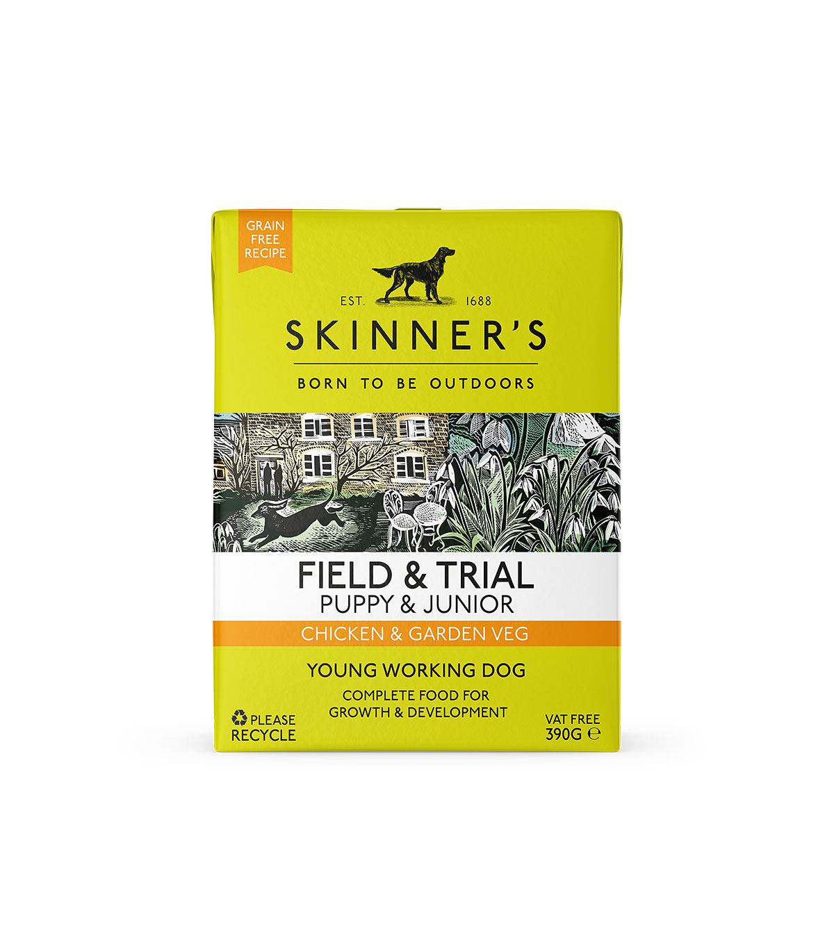 Skinner s Field Trial Puppy Junior Wet Dog Food Chicken Dogs