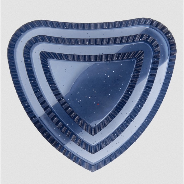 Agrihealth Lucky Unicorn Curry Comb heart-shaped - Night Blue - One Size
