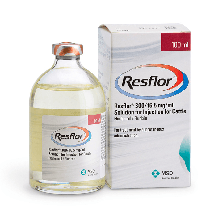 Resflor® 300/16.5 mg/ml Solution for Injection for Cattle