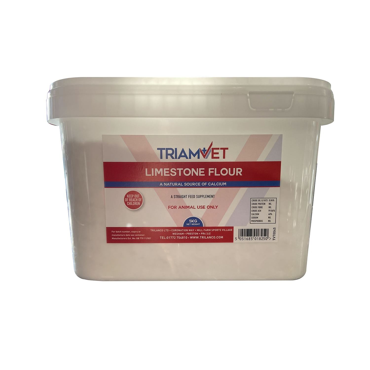 Triamvet Limestone Flour - 5Kg