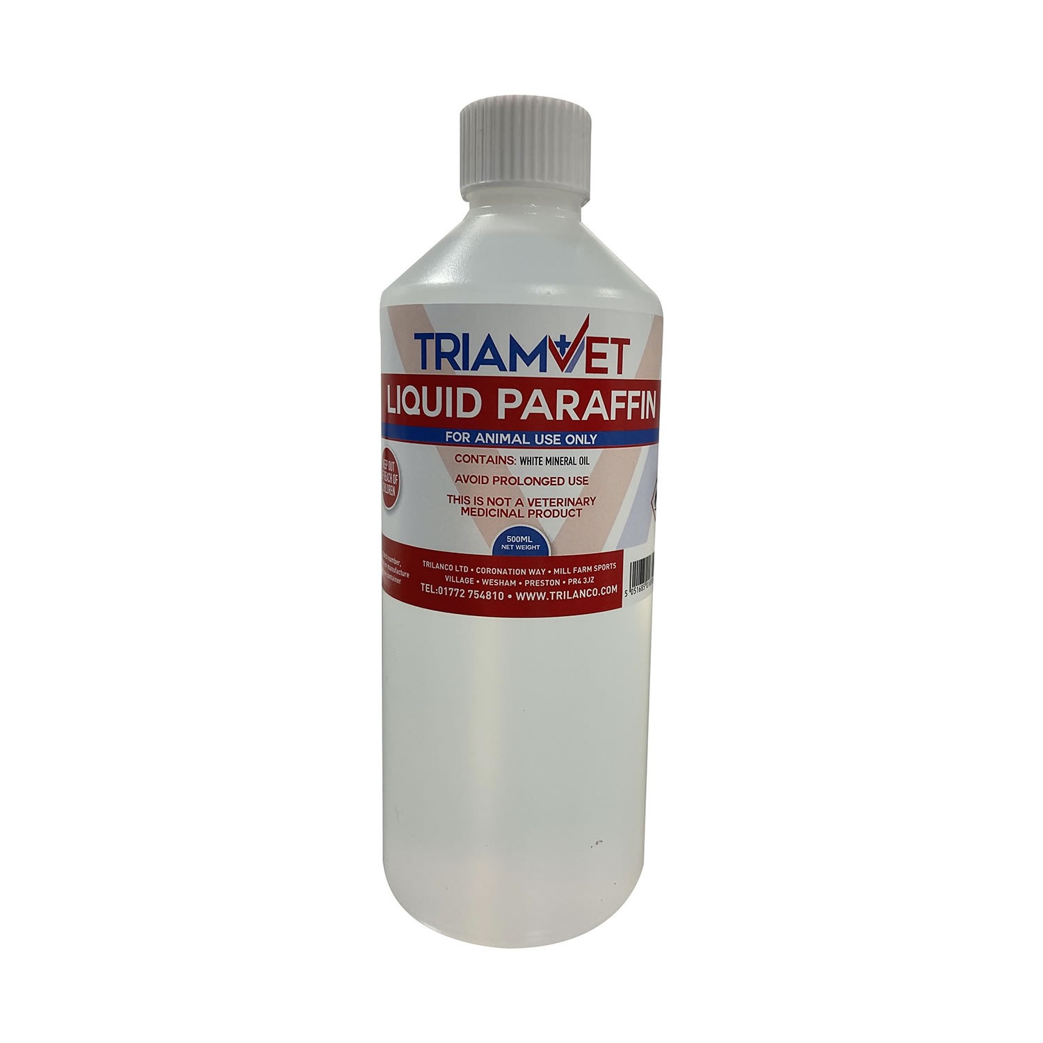 Triamvet Liquid Paraffin - White 500Ml