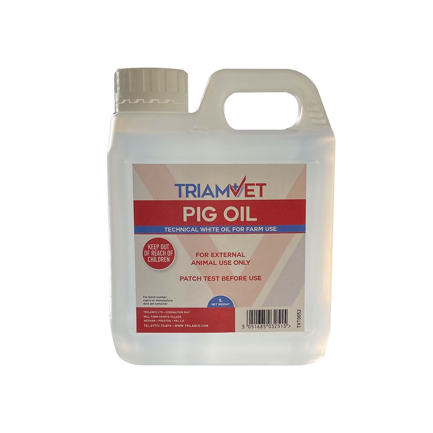 Triamvet Pig Oil - Ltr White Size 1