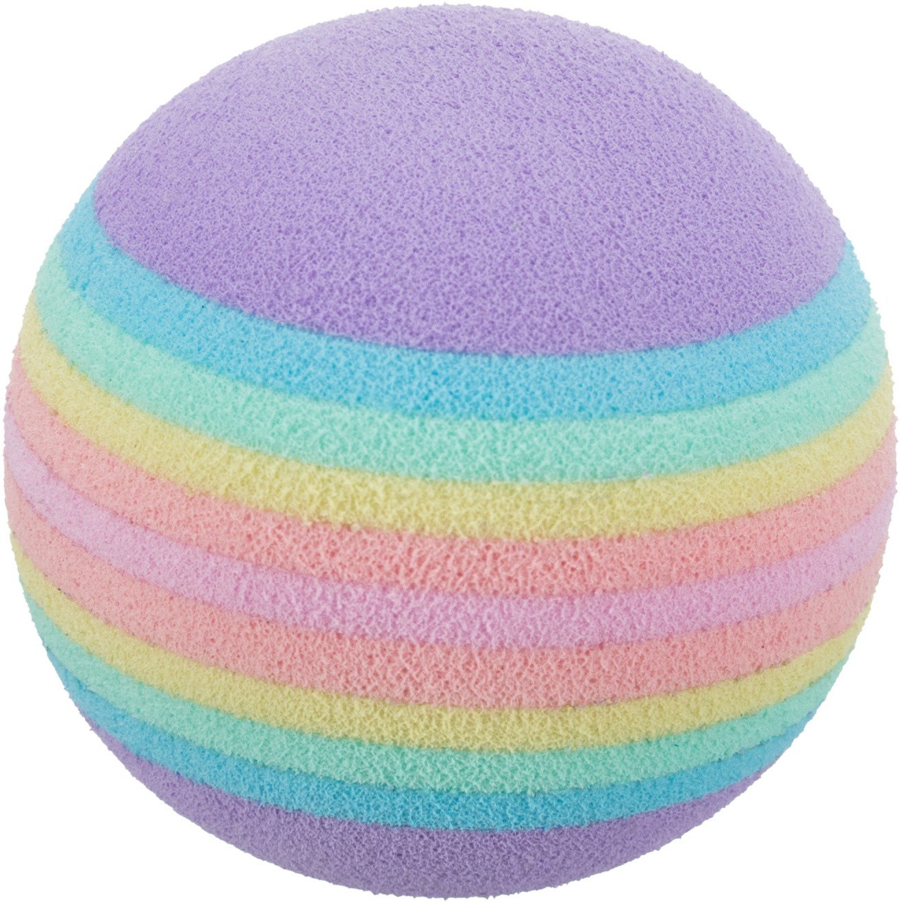 Trixie Cat Toy Set Of Rainbow Balls - Pieces - 4Cm Balls Size 4