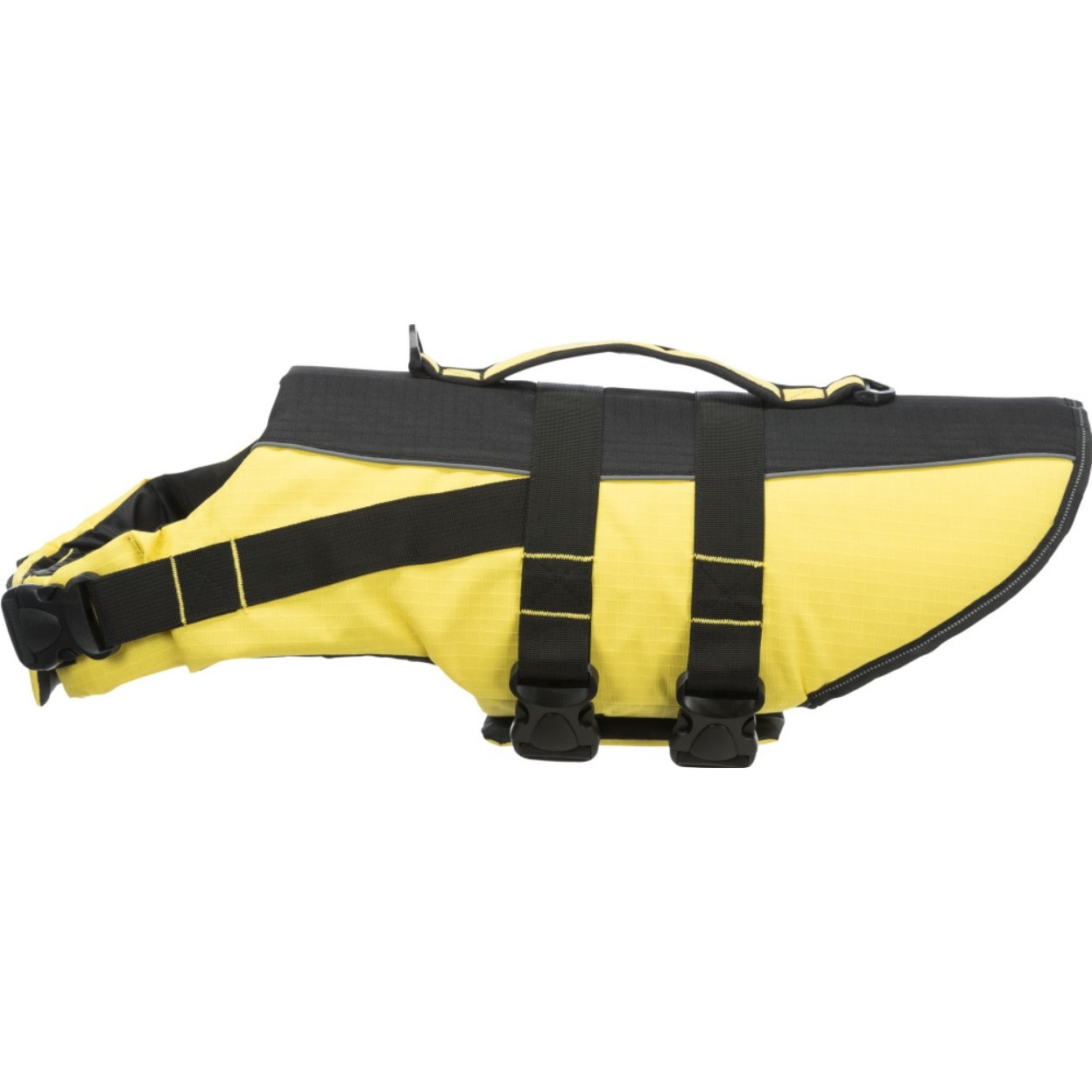 Trixie Life Vest For Dogs Yellow & Black