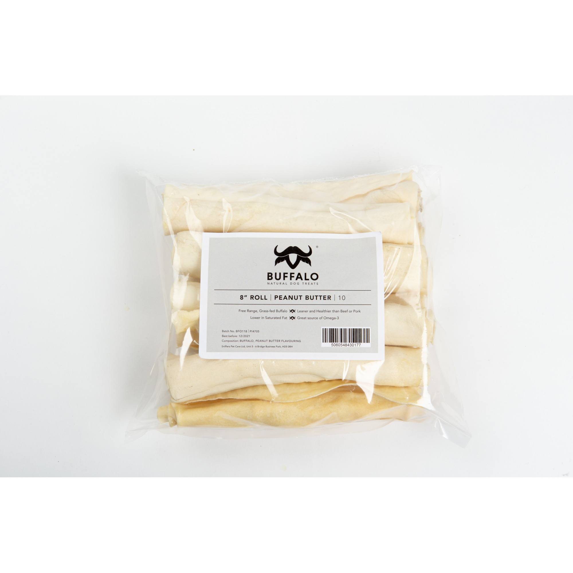 Buffalo Rolls - Peanut Butter - Pack Of Size 10