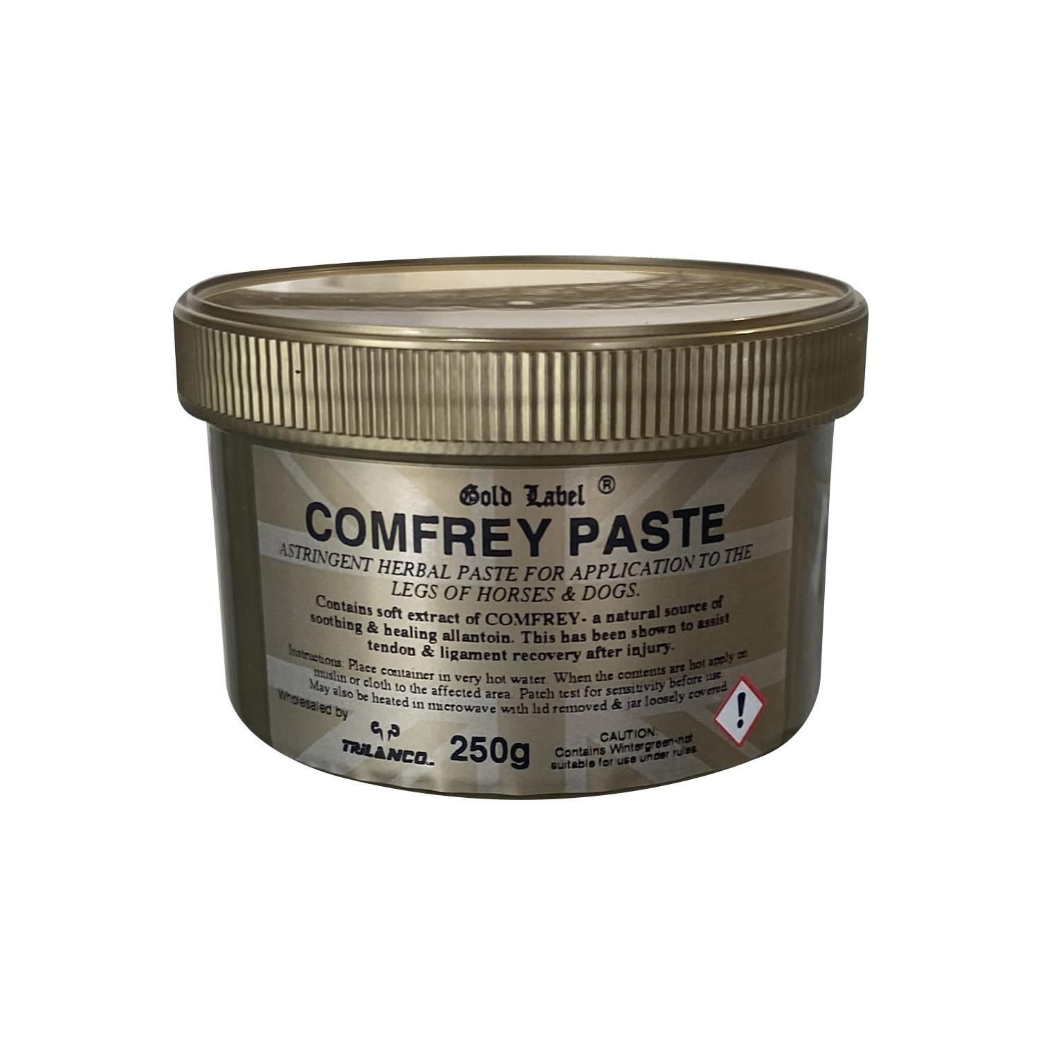 Label Comfrey Paste For Horses - Tub Gold 250G