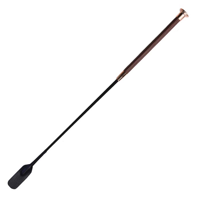Woof Wear Chocolate Diamond Riding Whip - 60Cm