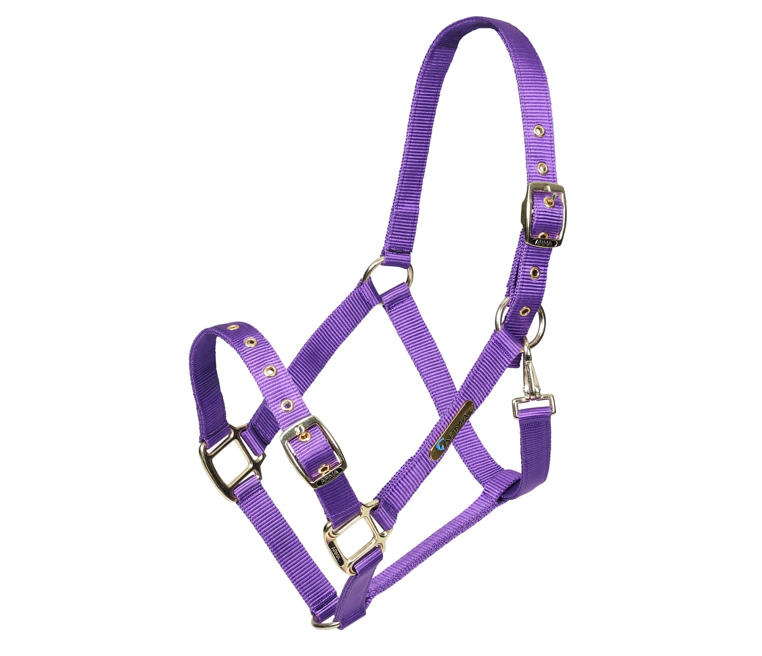 Arma Adjustable Headcollar - Pony Purple