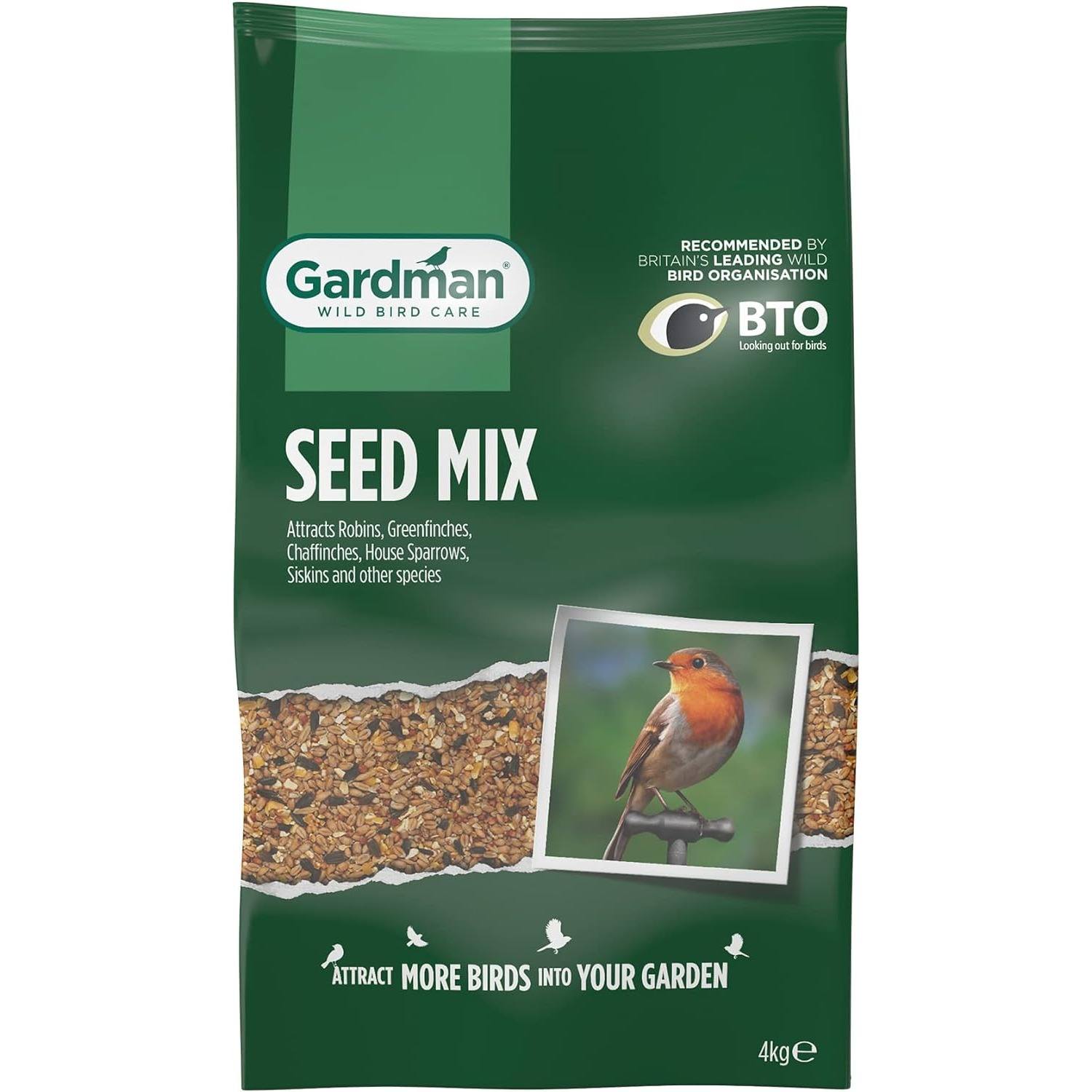 Gardman Seed Mix For Birds - 4Kg