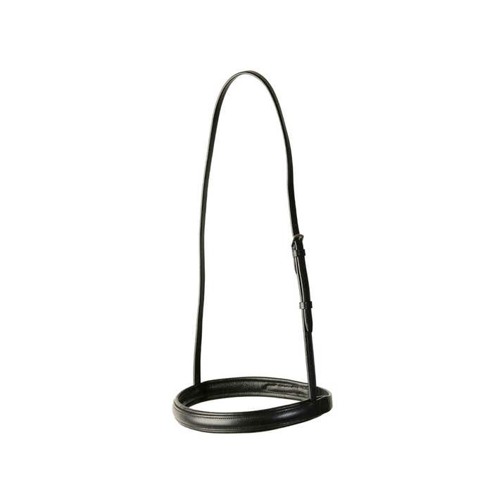 Weatherbeeta Kincade Classic Plain Raised Cavesson Noseband For Horses - Pony Black