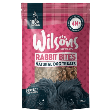 Wilsons Pet Food Wilsons Rabbit Bites Natural Dog Treats - Grain 200G