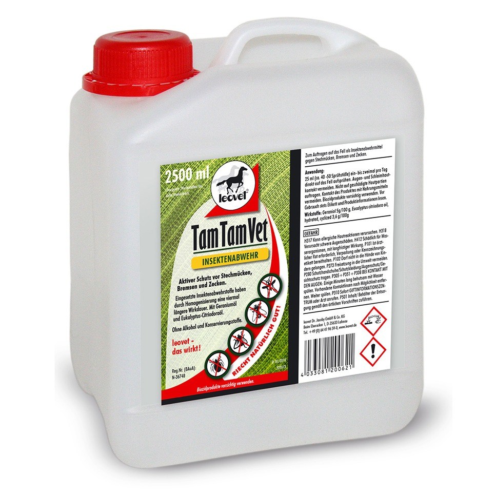 Leovet Tam Tam Vet Insect Repellent For Horses - Litre Bottle Size 2.5