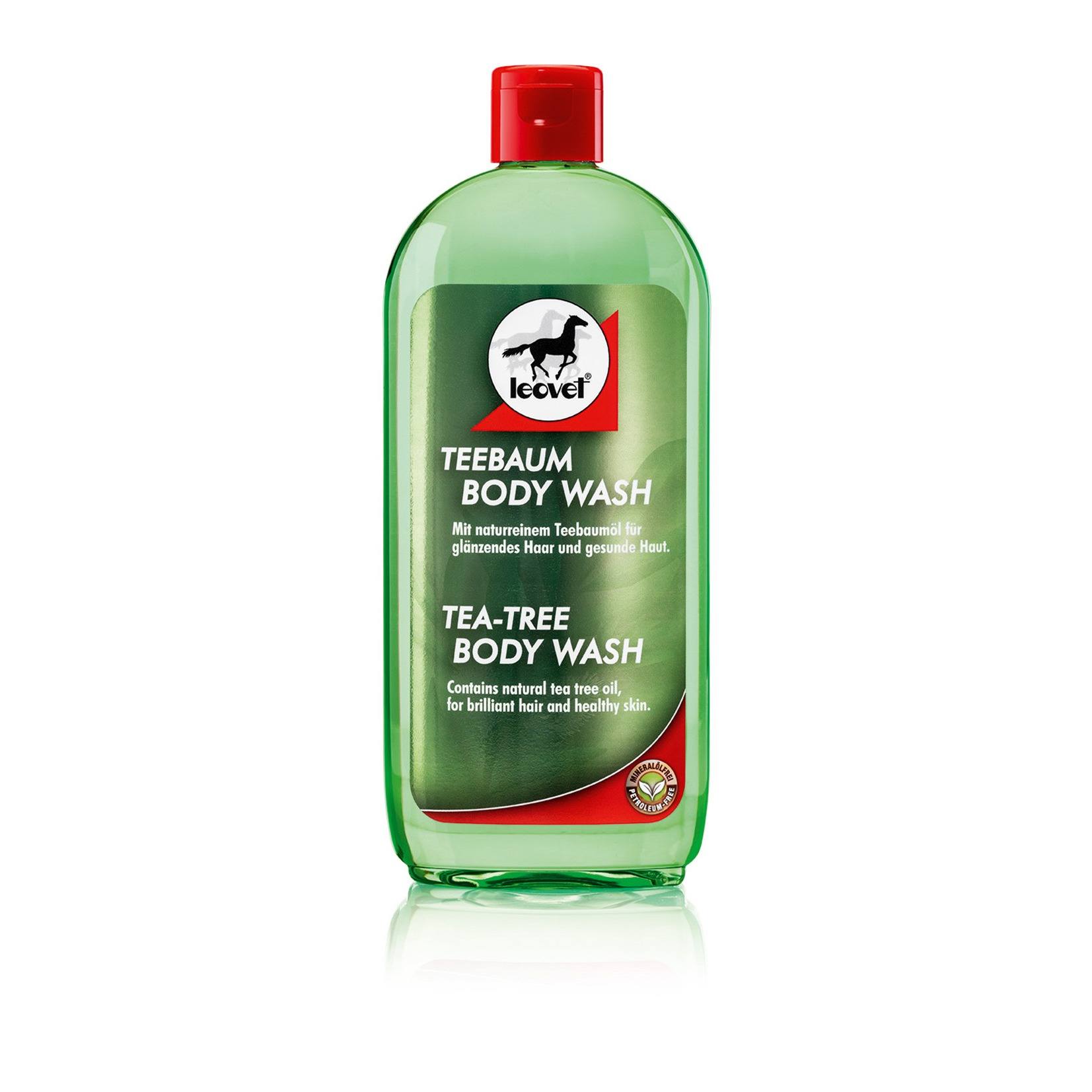 Leovet Tea Tree Body Wash Shampoo - 500Ml