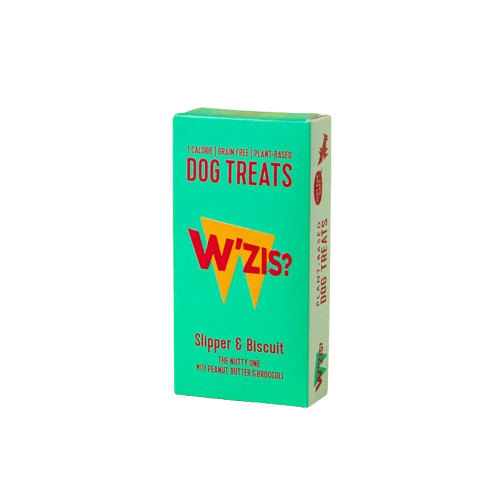 W'zis? Slipper And Biscuit Grab And Go Dog Treats - 35G