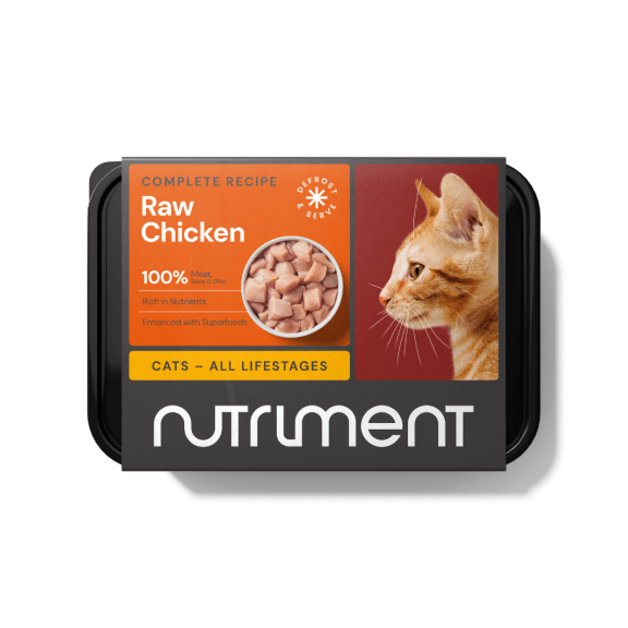 Nutriment Chicken Raw Cat Food - 500G