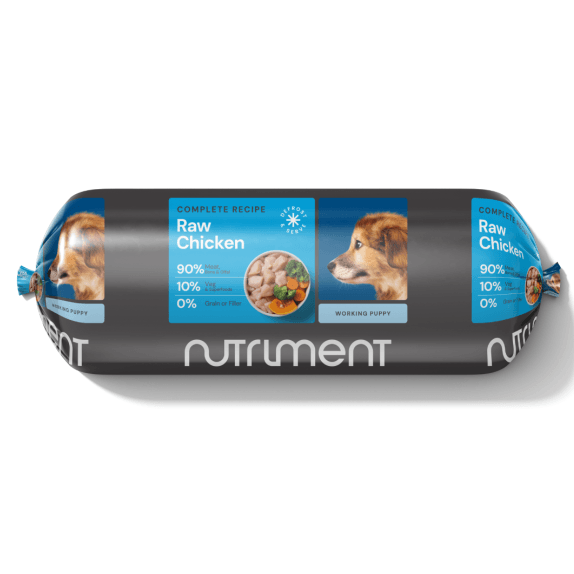 Nutriment Chicken Raw Working Puppy Food - 1.4Kg