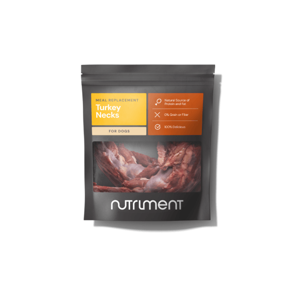 Nutriment Turkey Necks Raw Dog Food - 500G