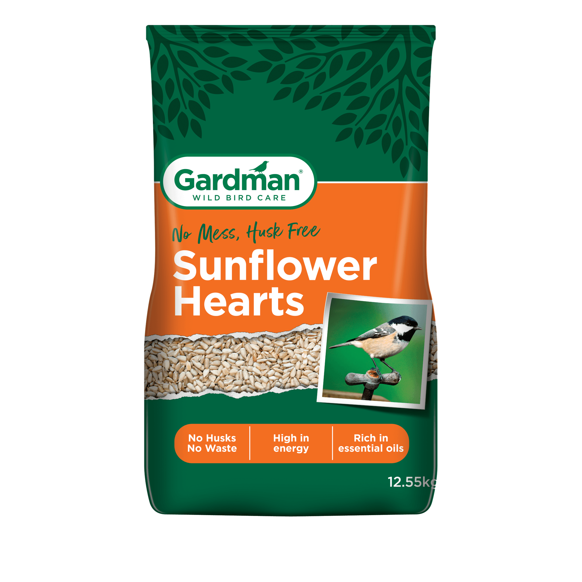 Gardman Sunflower Hearts For Birds - Blue/Coal 12.55Kg