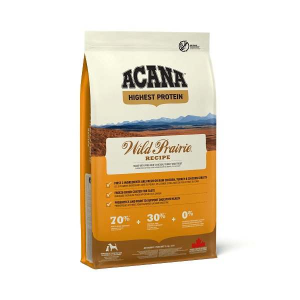 Acana Wild Prairie Dry Dog Food - 11.4Kg