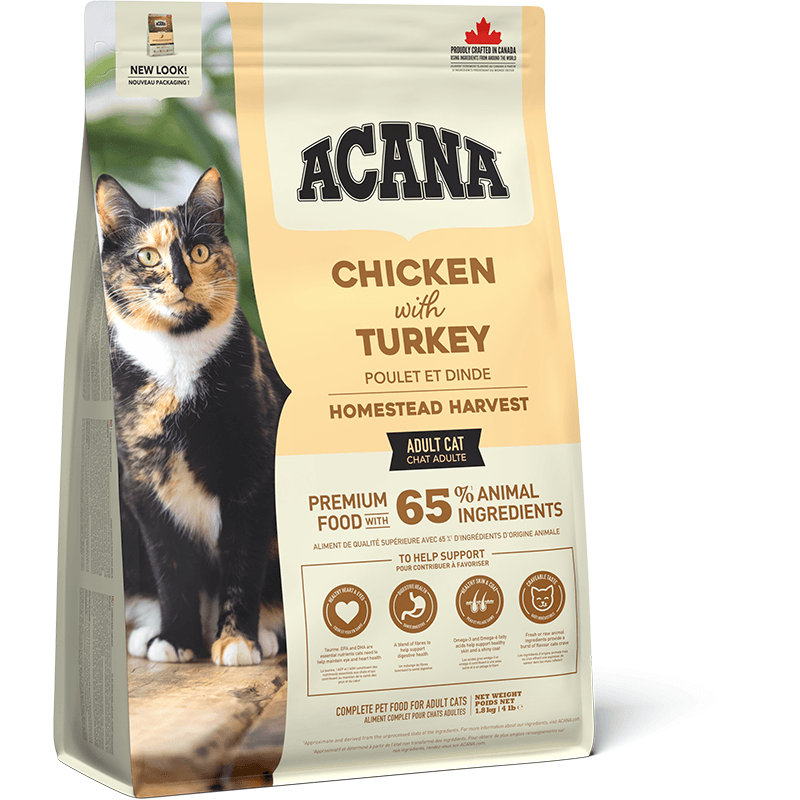 Acana Homestead Harvest Cat - Green/Red 1.8Kg