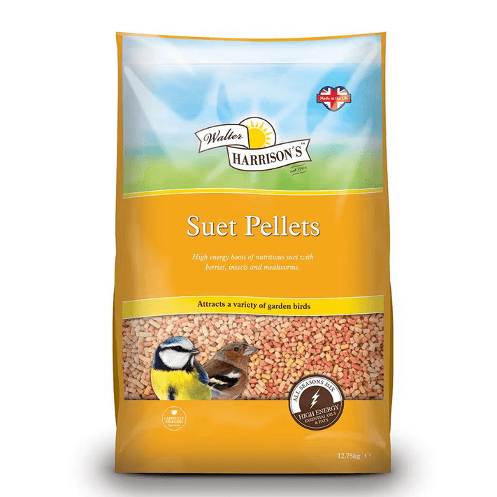 Walter Harrisons Walter Harrison's Suet Pellets Wild Bird Food - 12.75Kg