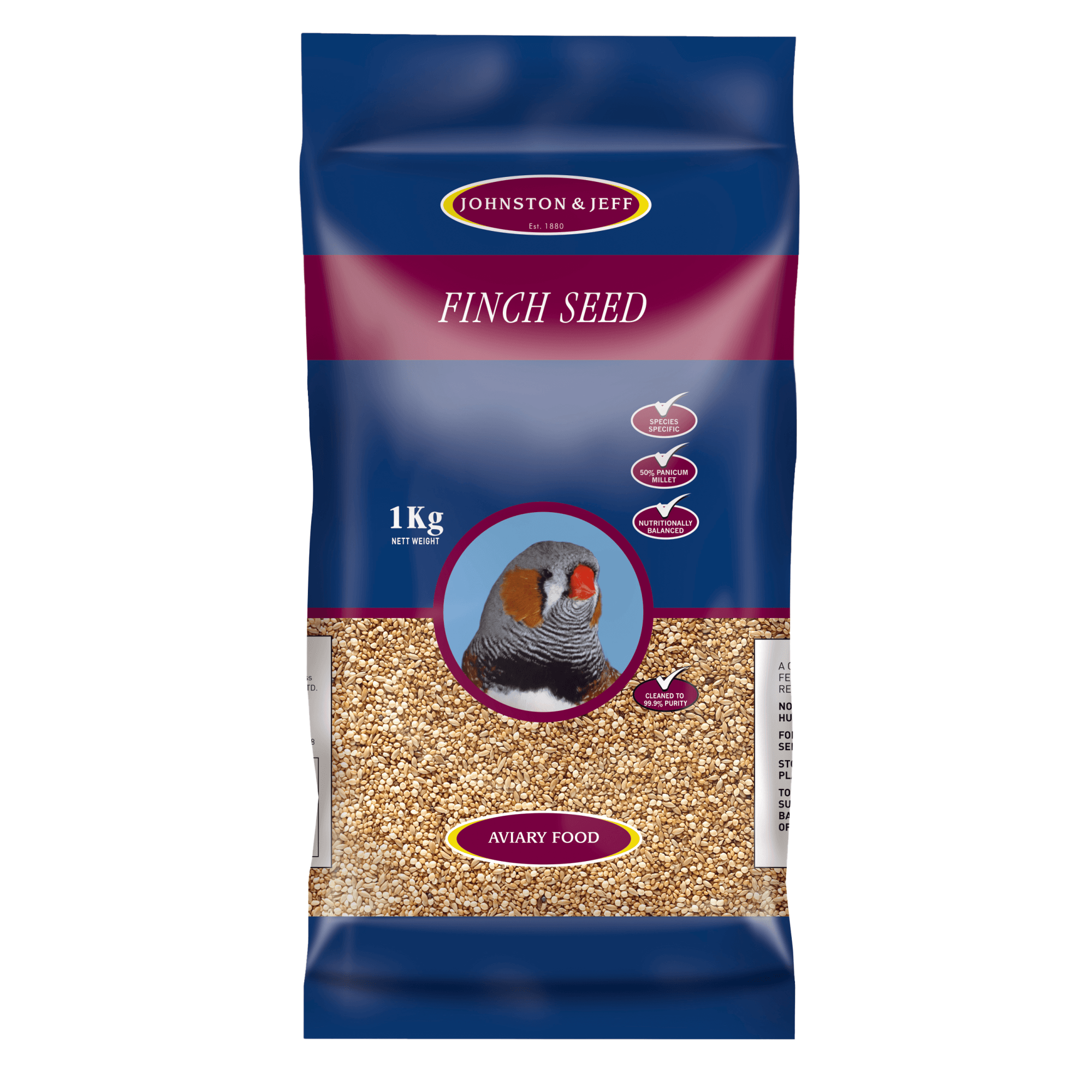 Johnston And Jeff Foreign Finch Food - 1Kg
