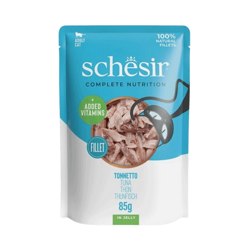 Schesir Complete Nutrition Tuna In Jelly Cat Food - X 85G Size 12