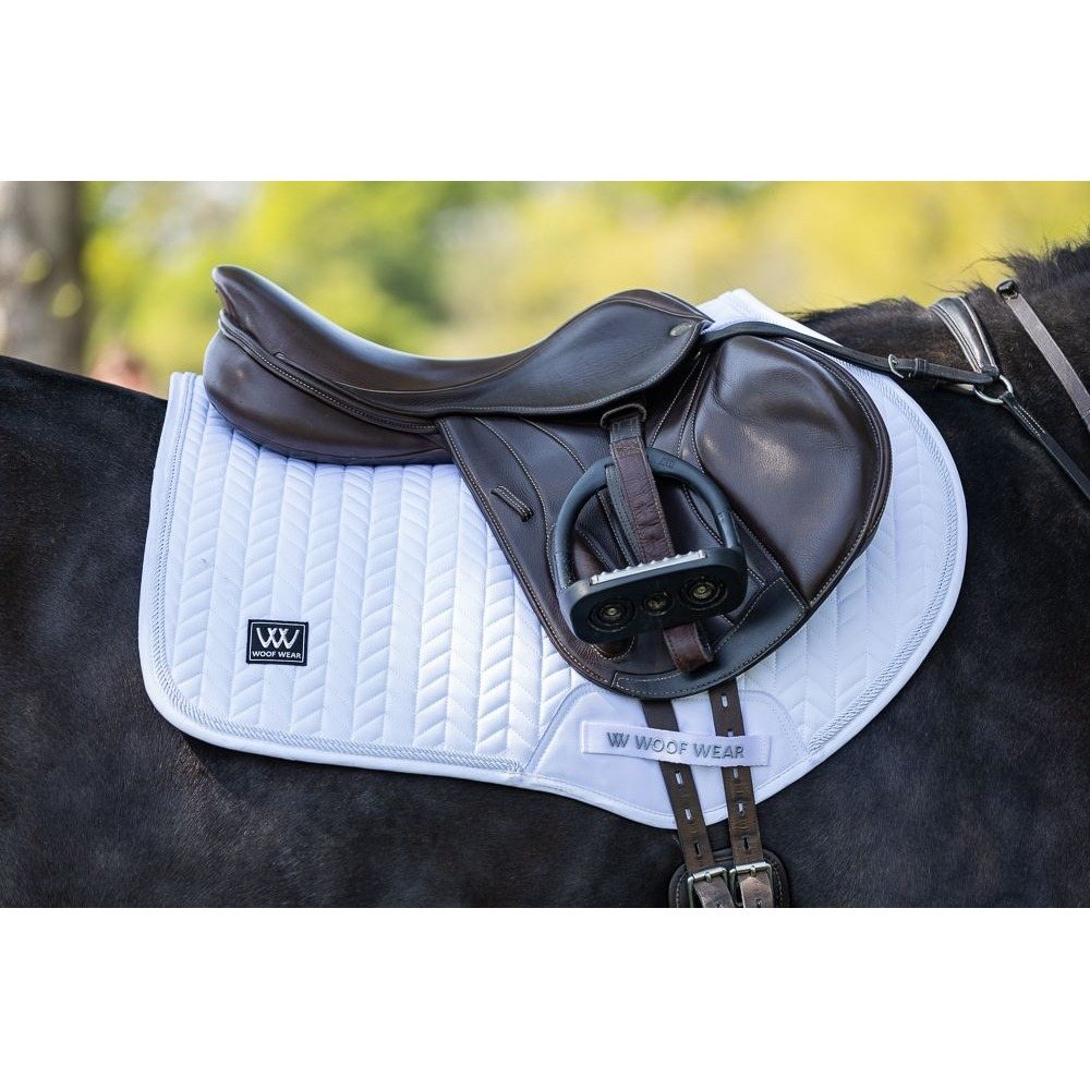 Woof Wear Herringbone Cc Pad | - Cob White
