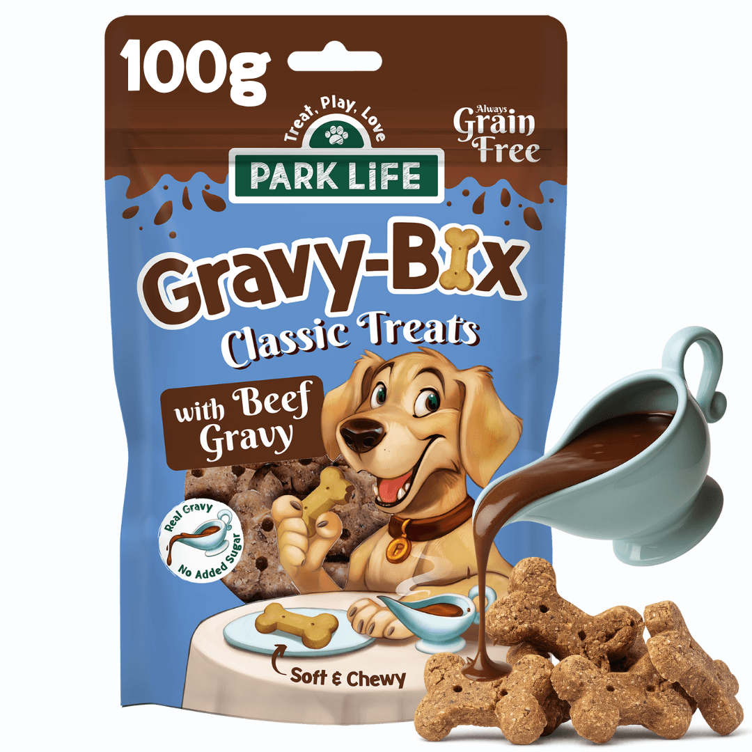Park Life Gravy Bix Dog Biscuits Original Beef - Grain 100G