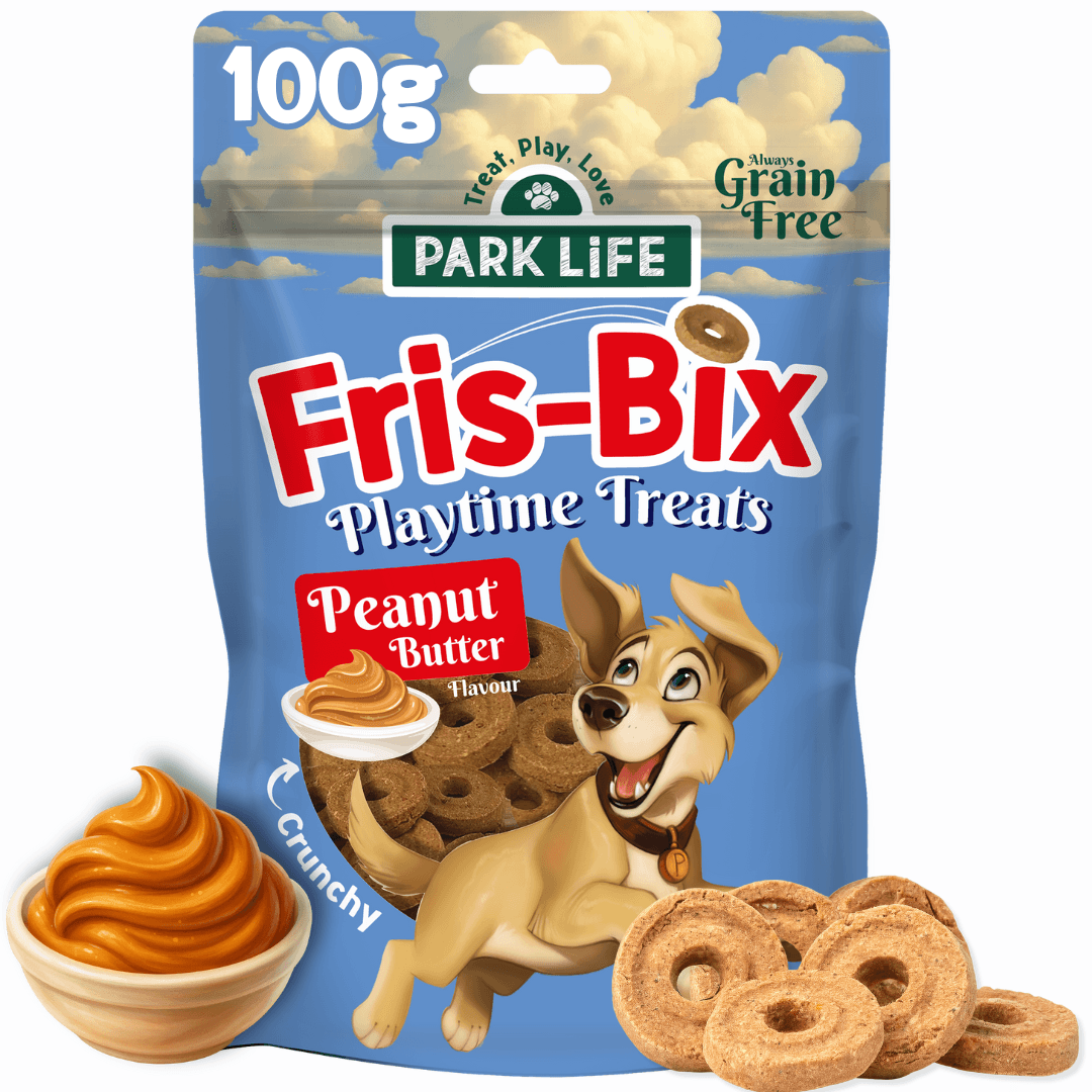 Park Life Fris-Bix Peanut Butter Biscuits For Dogs - 100G