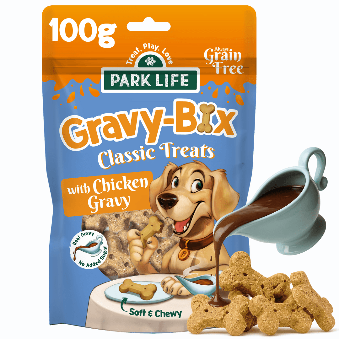Park Life Gravy Bix Dog Biscuits Chicken - Grain 100G