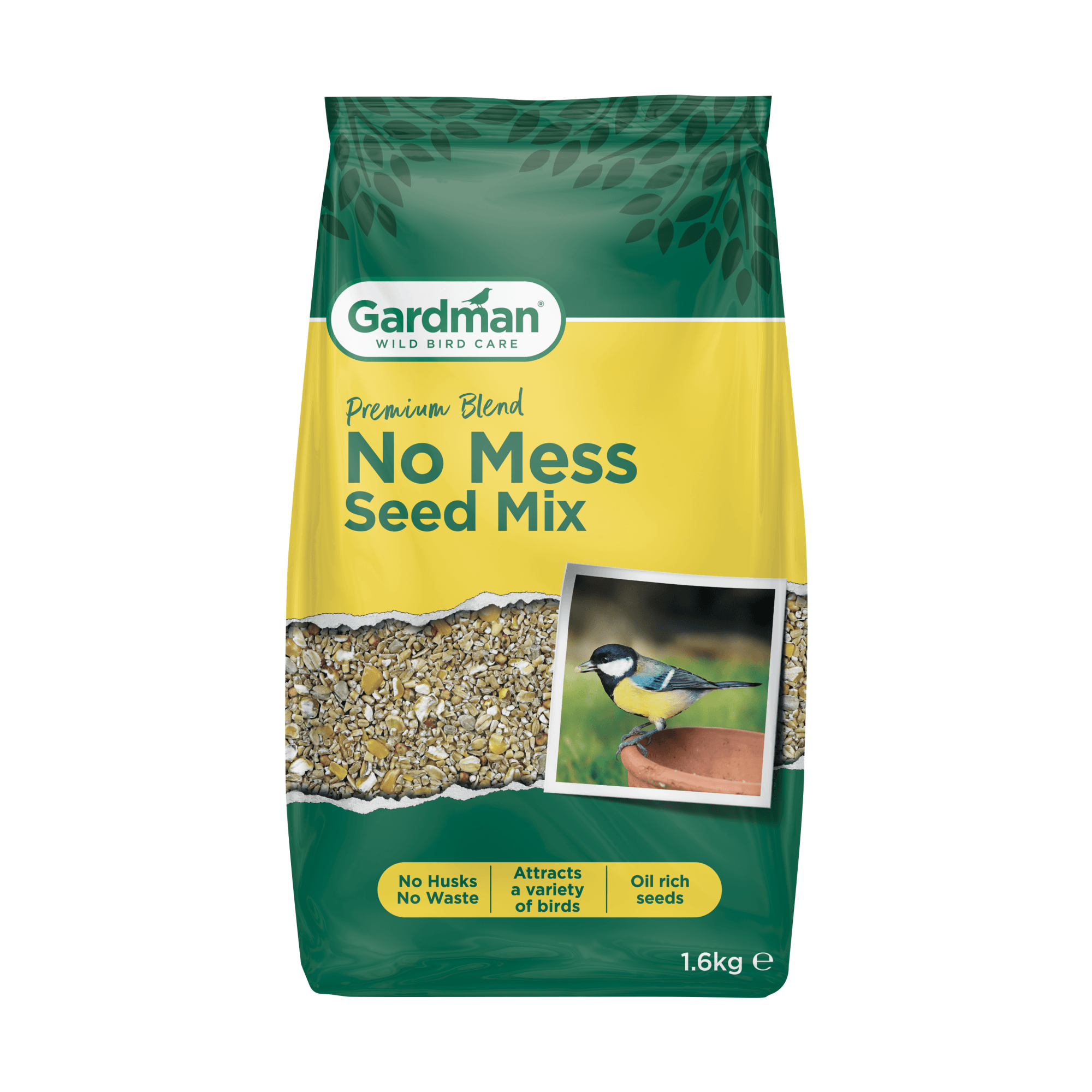 Gardman No Mess Seed Mix - 1.6Kg