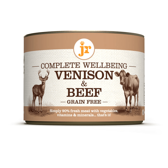 Jr Pet Products Jr Pet Complete Wellbeing Venison And Beef Wet Dog Food - Grain 200G