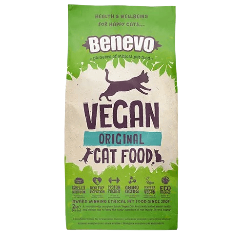 Benevo Original Vegan Complete Dry Cat Food - 1.8Kg