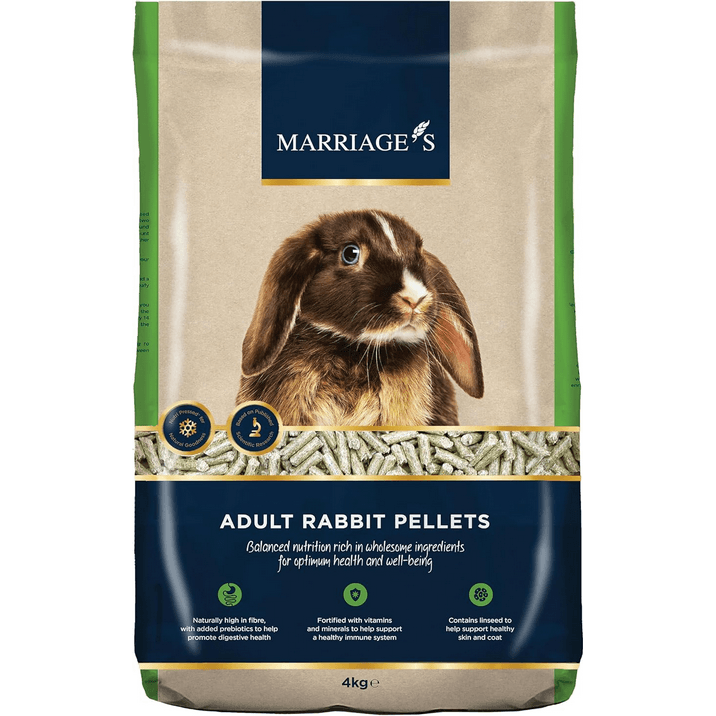 Marriages Adult Rabbit Pellets - 4Kg