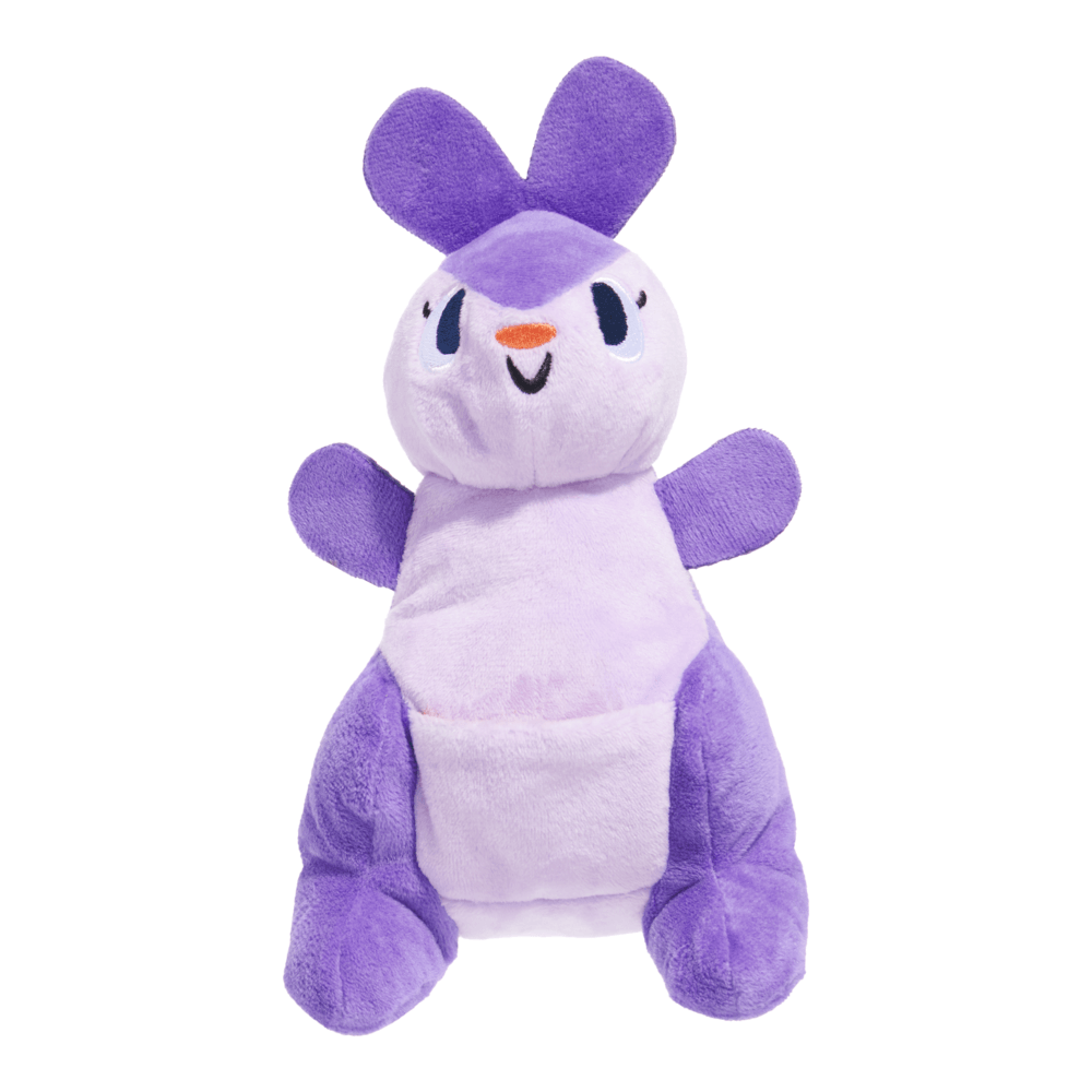 Bark Topanga Kanga Dog Toy - Purple