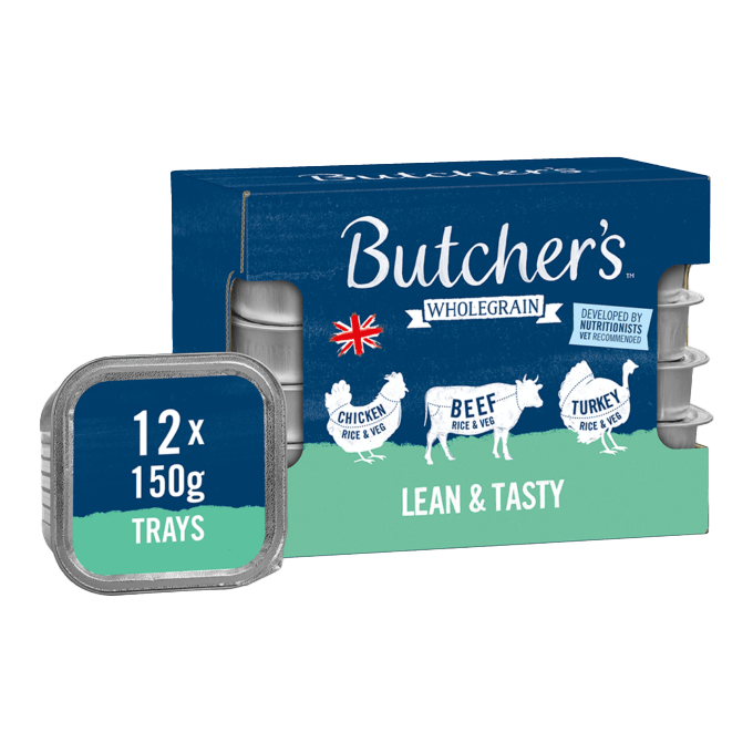 Butchers Butcher's Lean And Tasty Adult Wet Dog Food Trays - X 150G Size 12