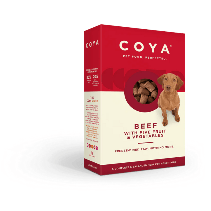Coya Freeze-Dried Beef Raw Adult Dog Food - Grain 150G