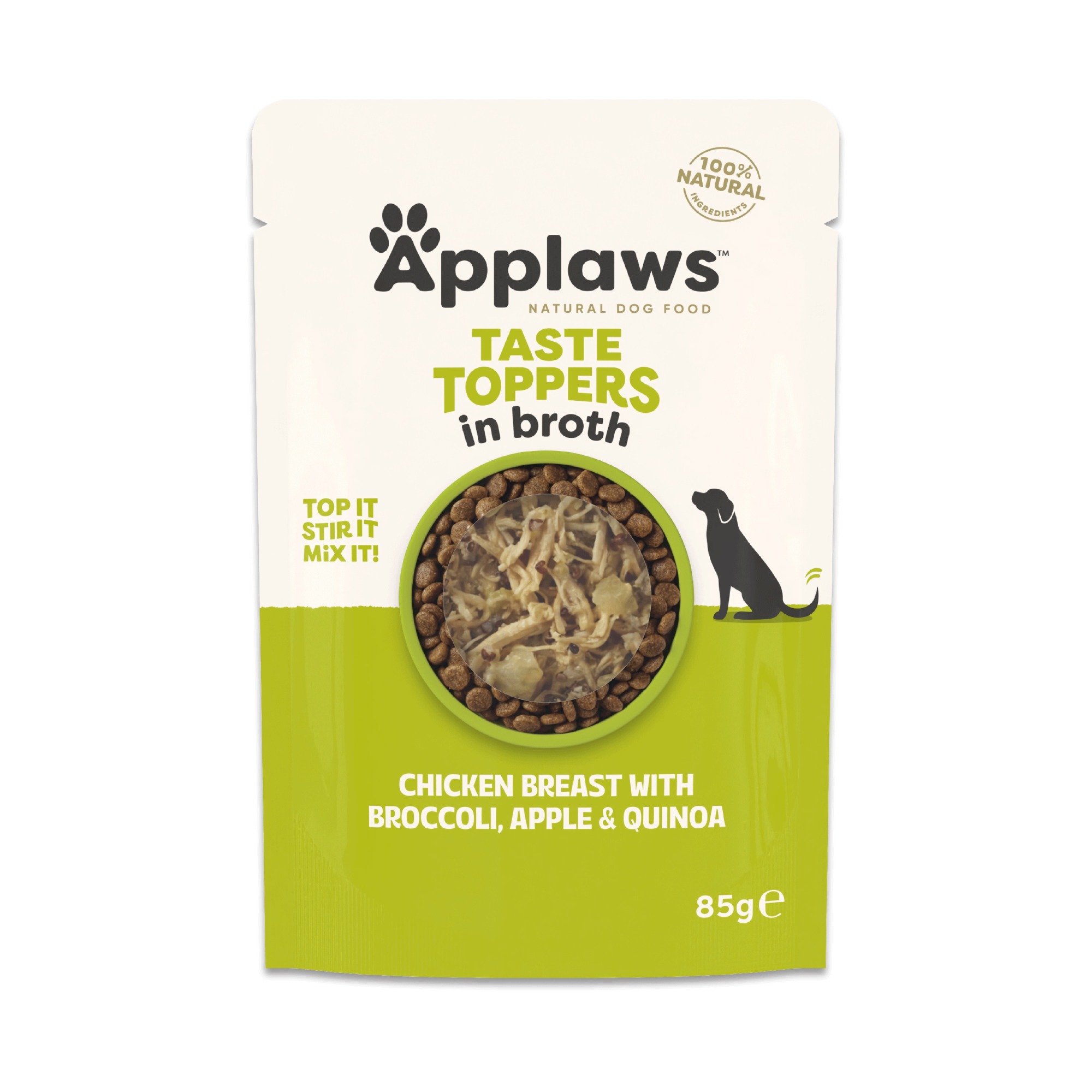 Applaws Taste Toppers Dog Pouch Chicken Breast With Veg In Broth - X 85G Size 12