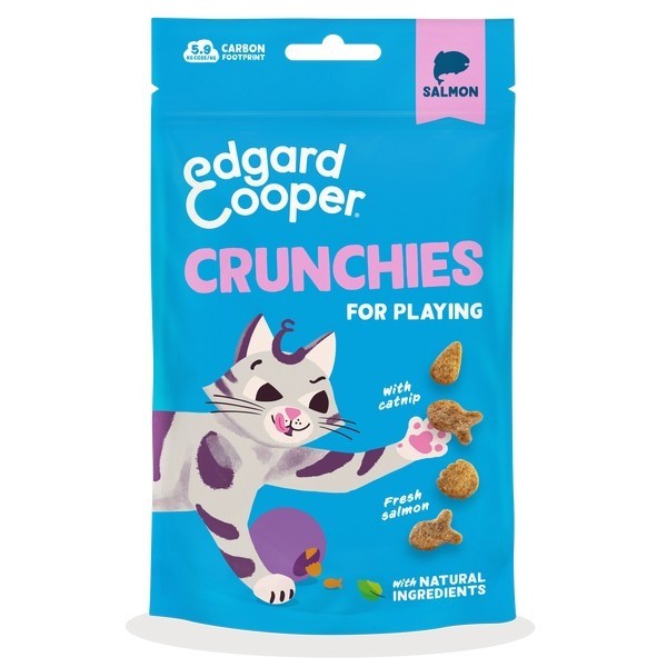Edgard And Cooper Crunchies Cat Treats - Salmon 50G