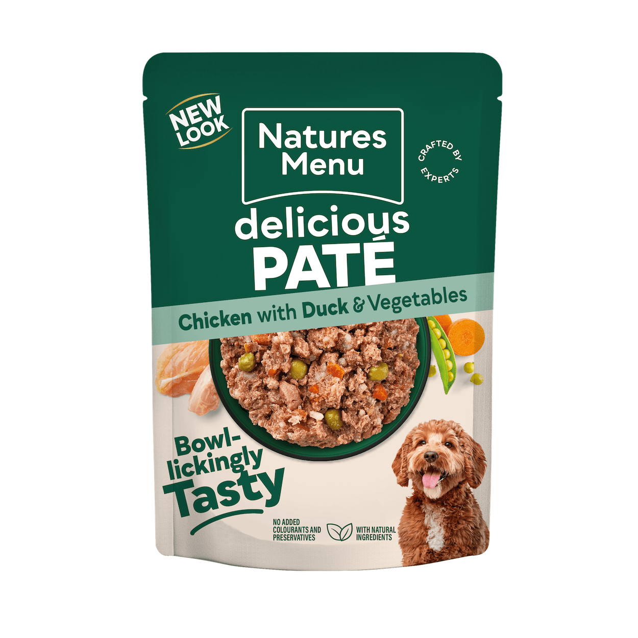 Natures Menu Chicken With Duck Wet Dog Food - X 300G Brown Size 8