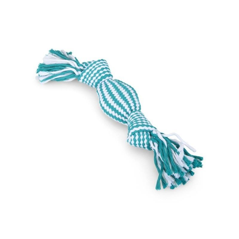 Petface Little Squeaky Rope Cracker Dog Toy - Single Small