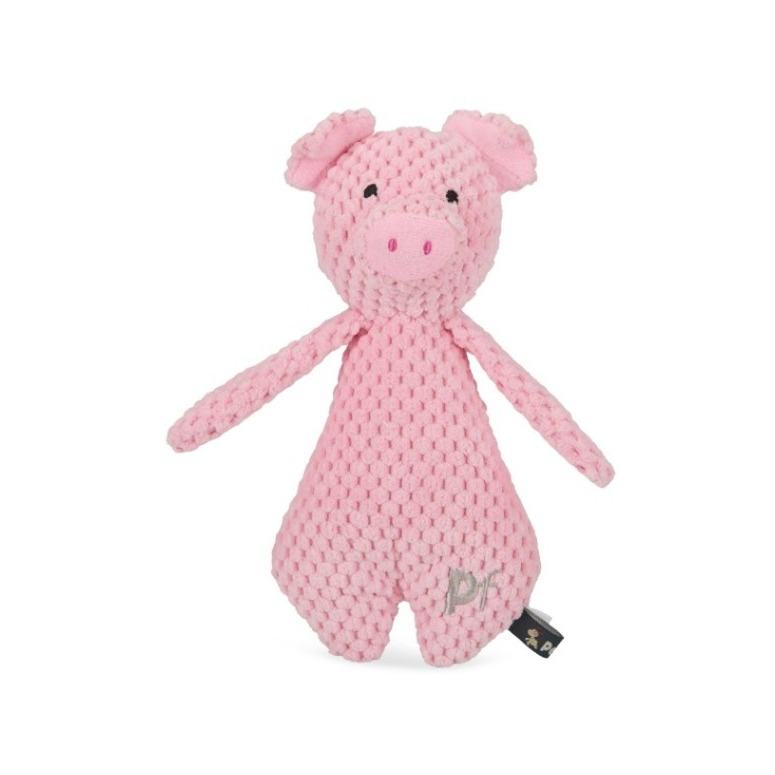 Petface Little Plush Pig Dog Toy - Single Pink