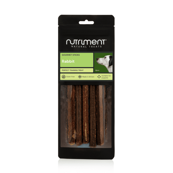 Nutriment Gourmet Sticks Rabbit Dog Treats - Sticks Size 4
