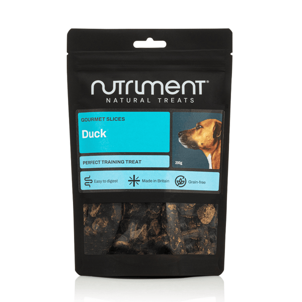 Nutriment Gourmet Slices Duck Dog Treats - 200G