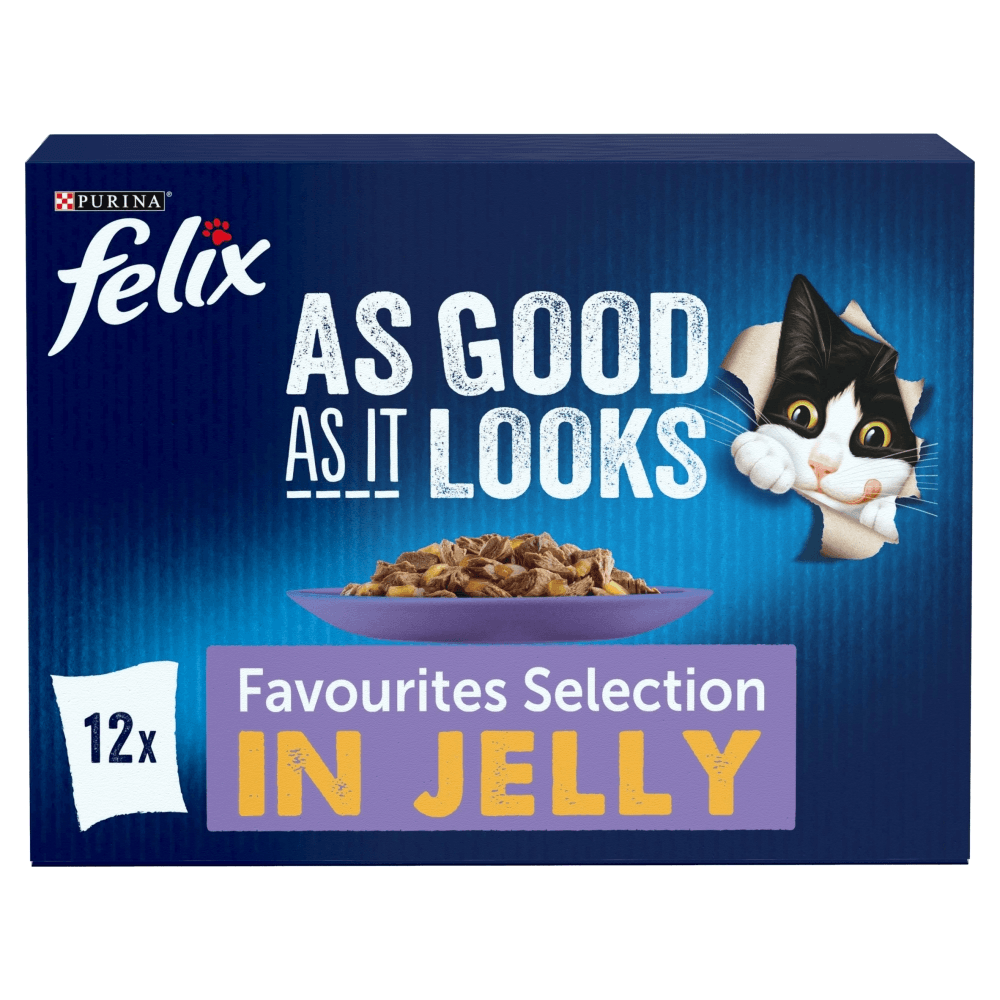 Felix As Good As It Looks Favourites Selection Wet Cat Food - X 85G Salmon Size 12