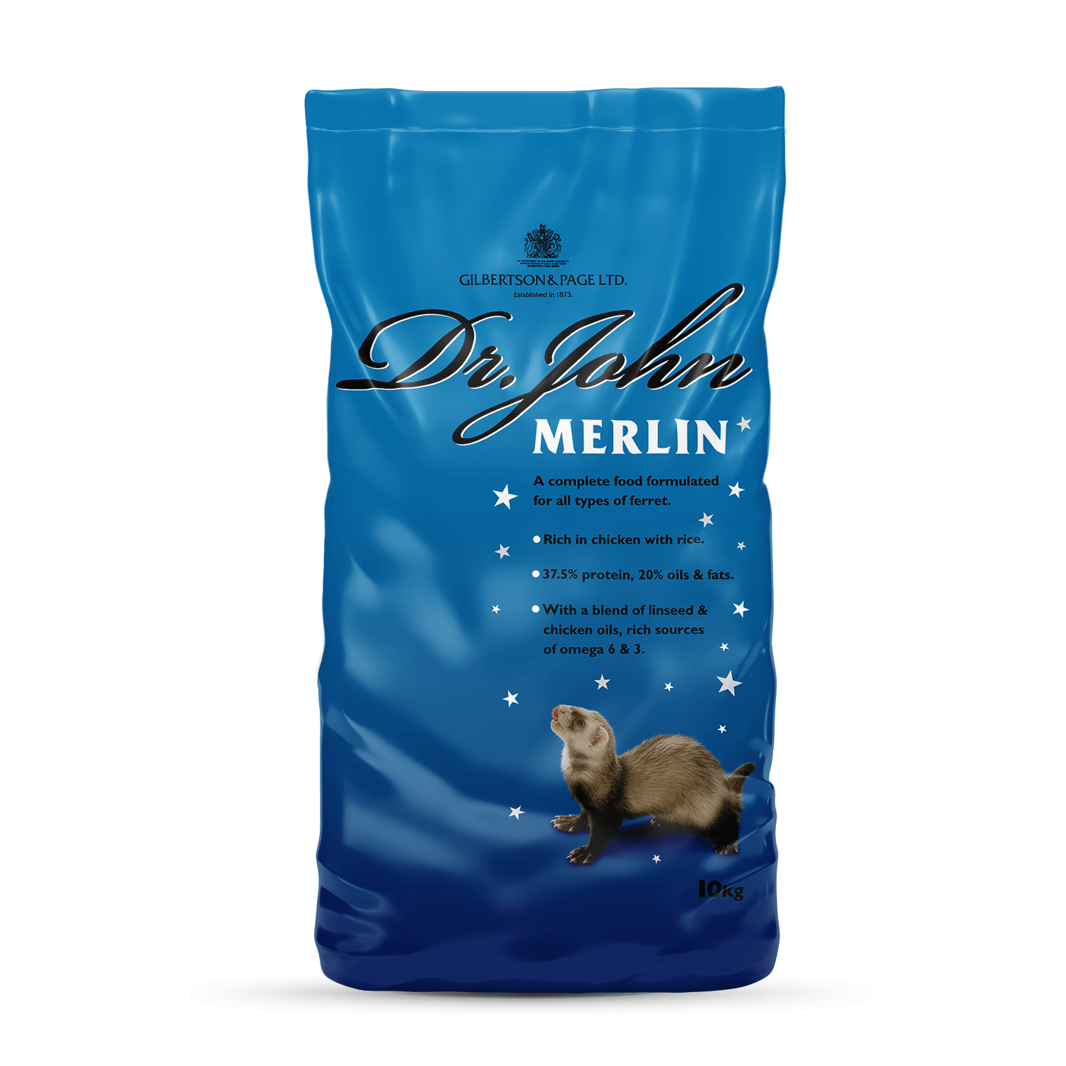Dr. John Merlin Ferret Food - 10Kg